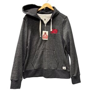 Roots73 Hoodie Mens XL Paddlecreek Gray Full Zip Jacket Vanguard 50th Logo NEW